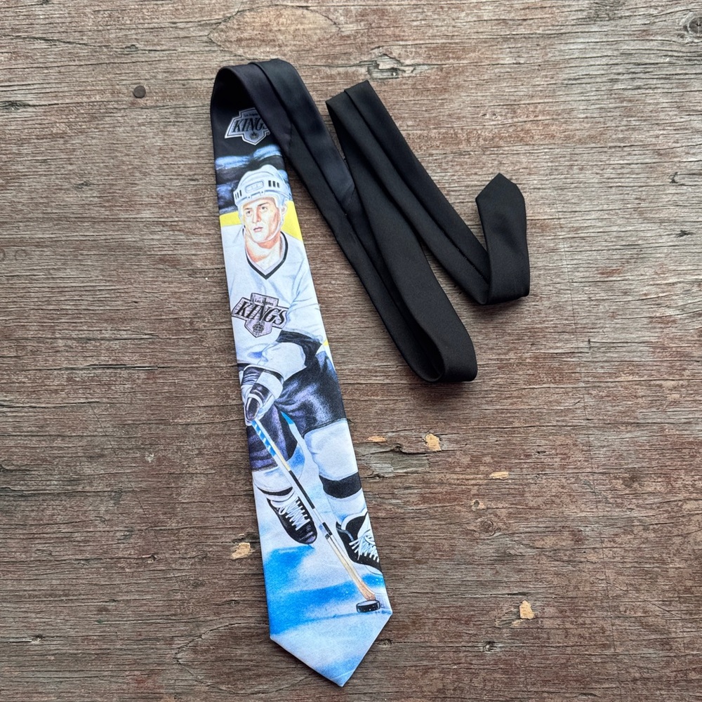 Vintage Los Angeles Kings Necktie / 1991 / NHL / Ralpg Marlin